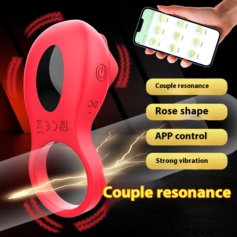 Orgasmofsoul No. 1 APP Remote Control Locking Ring - Orgasm of Soul