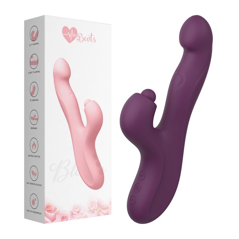 Orgasmofsoul  Spring Thumping and Heating Vibration Wand - Orgasm of Soul