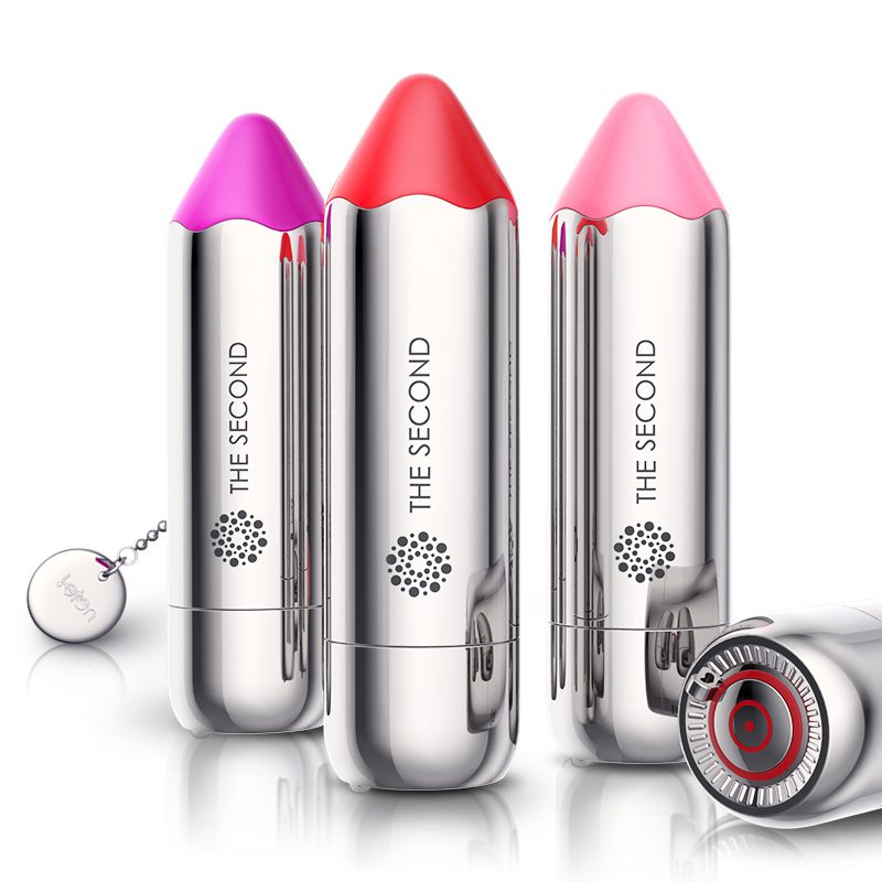 Orgasmofsoul Little Silver Stick Lipstick Massager - Orgasm of Soul