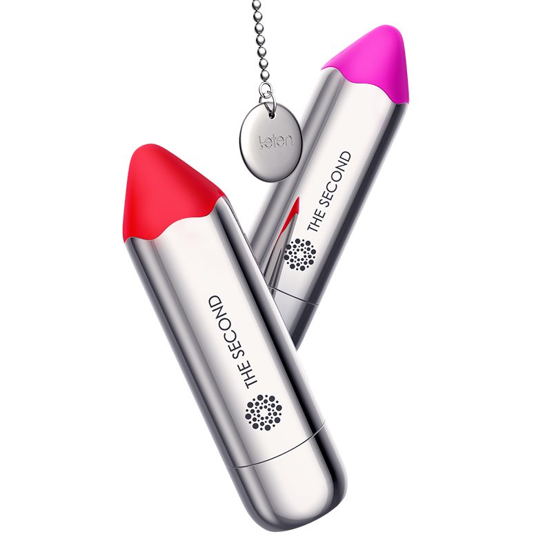 Orgasmofsoul Little Silver Stick Lipstick Massager - Orgasm of Soul