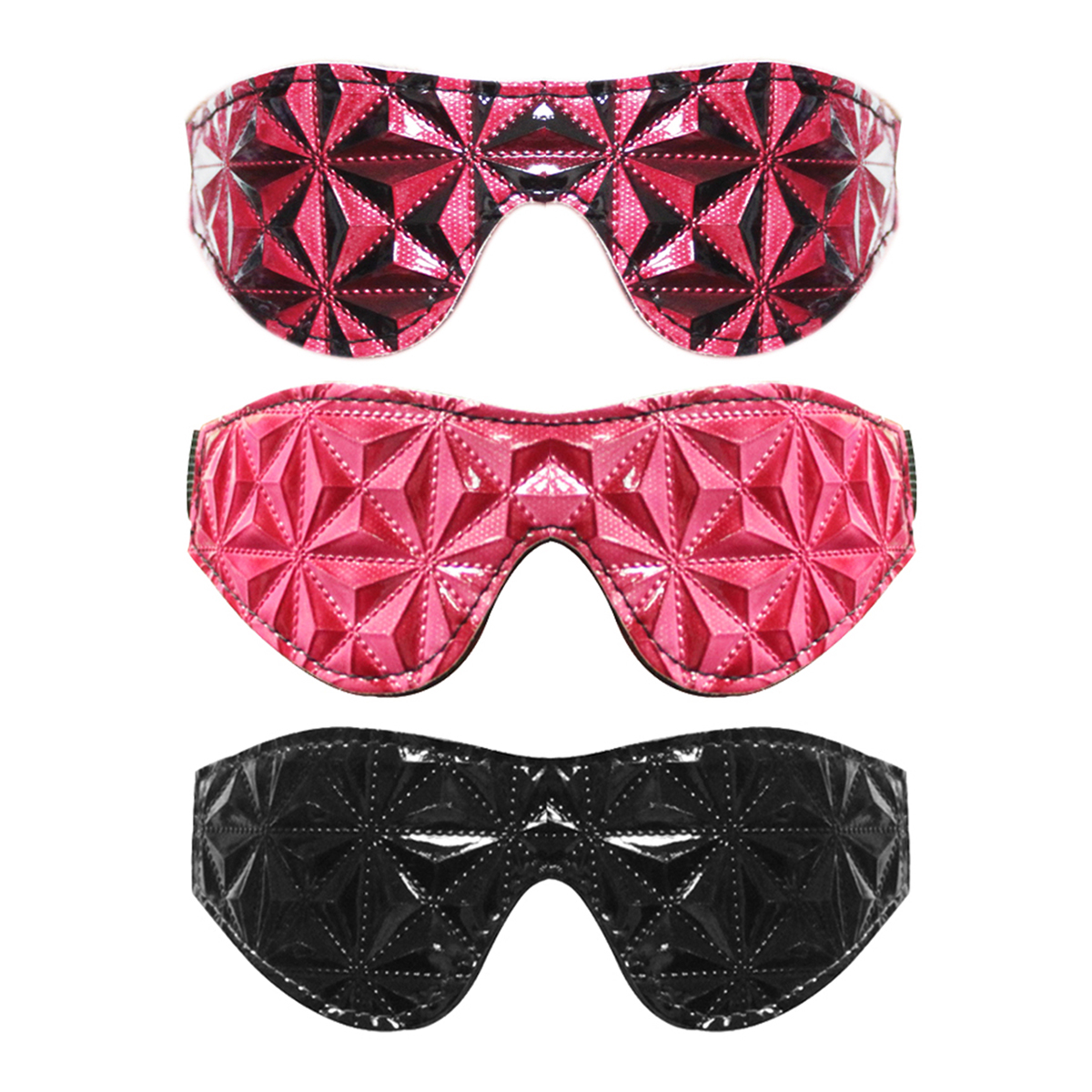 Orgasmofsoul Diamond Pattern Eye Mask - Orgasm of Soul