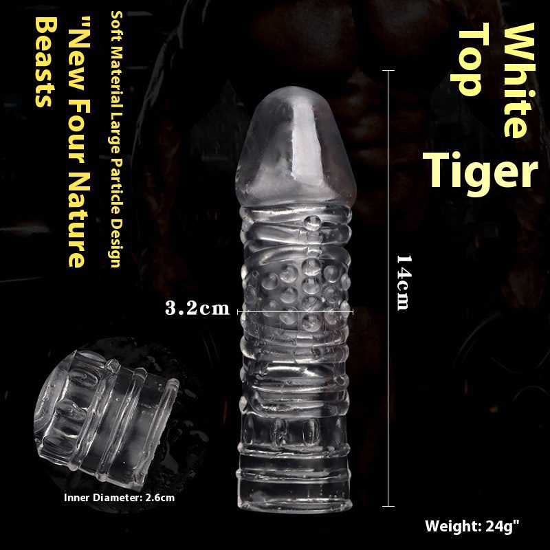 Orgasmofsoul Four Sex Beast Wolf Tooth Crystal Sleeve - Orgasm of Soul